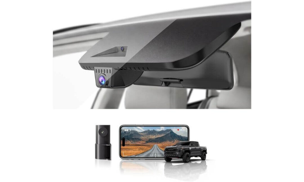 best dash cam for toyota tacoma