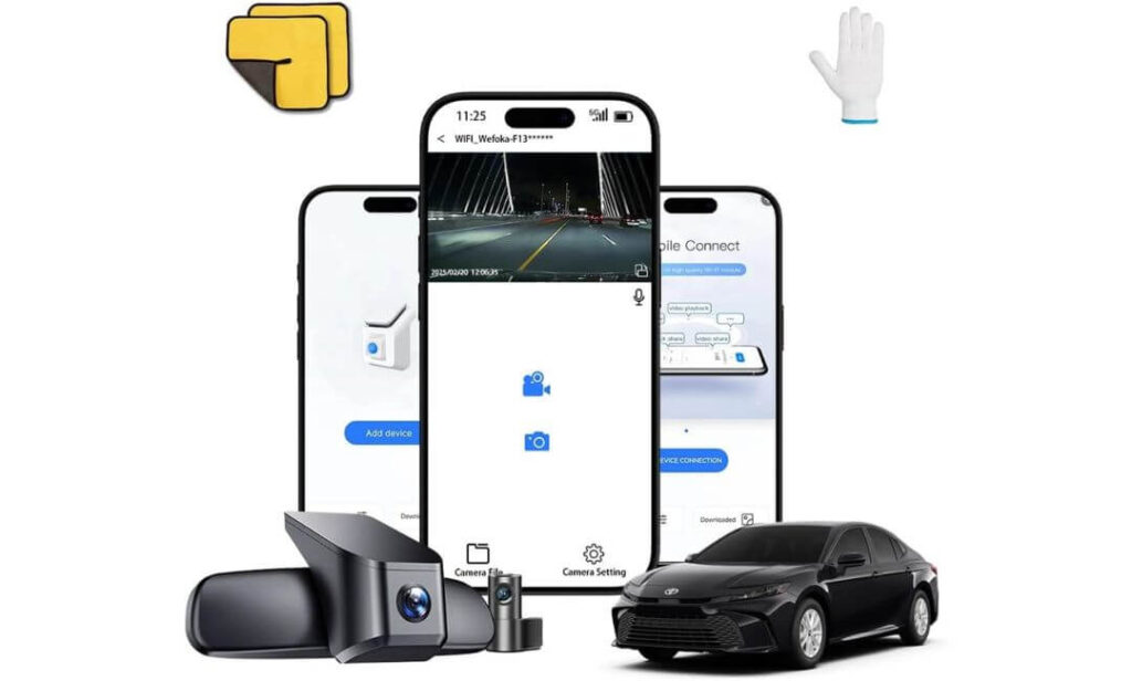best dash cam for toyota camry