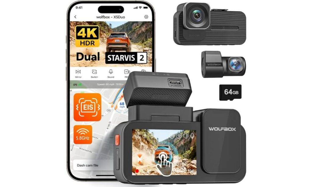 best dash cam for jeep wrangler