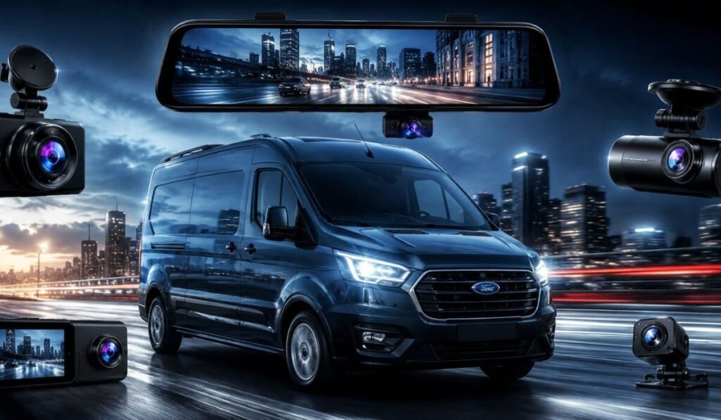 best dash cam for ford transit custom