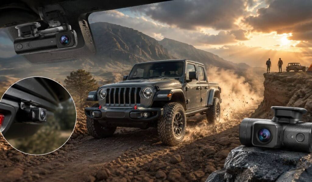 best dash cam for jeep gladiator