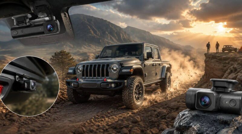best dash cam for jeep gladiator