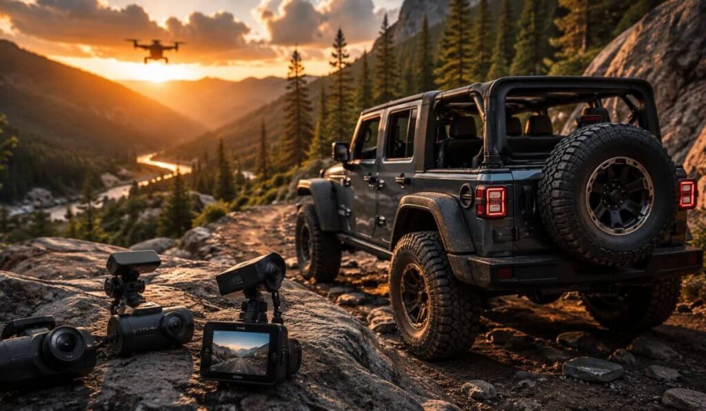 best dash cam for jeep wrangler
