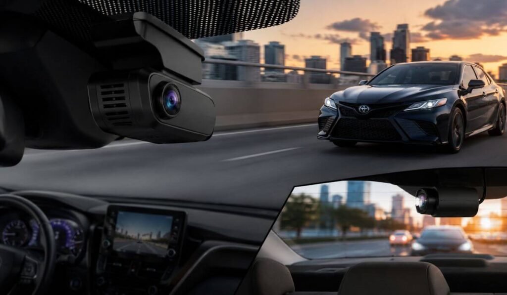 best dash cam for toyota camry