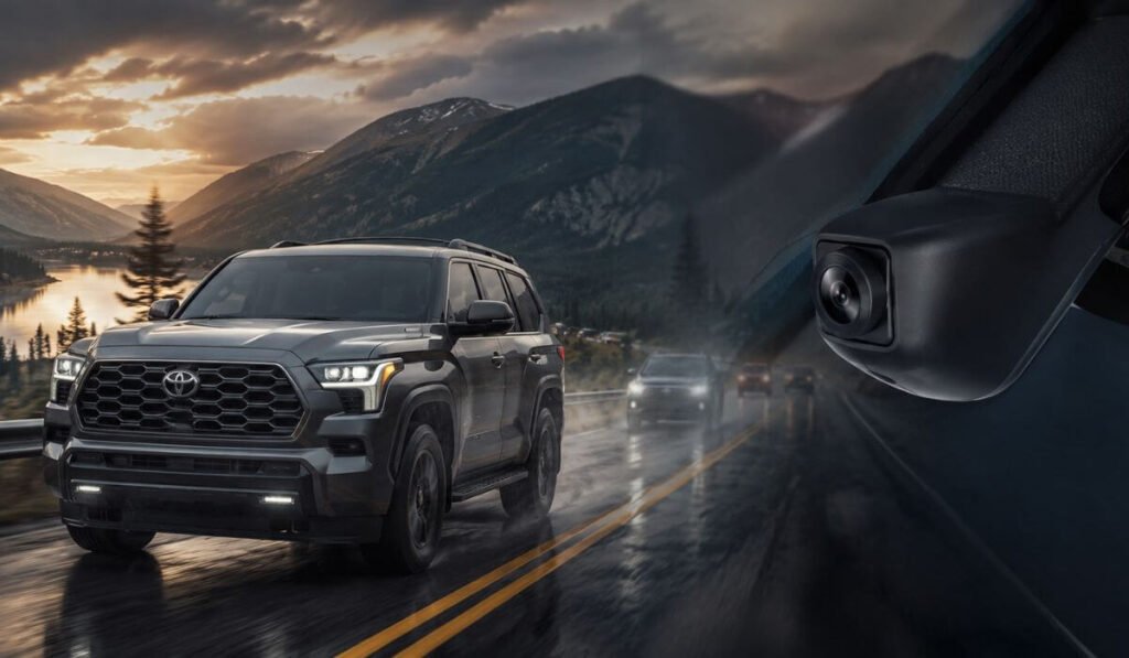 best dash cam for toyota sequoia