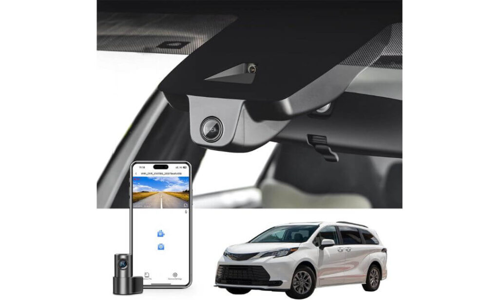 best dash cam for toyota sienna