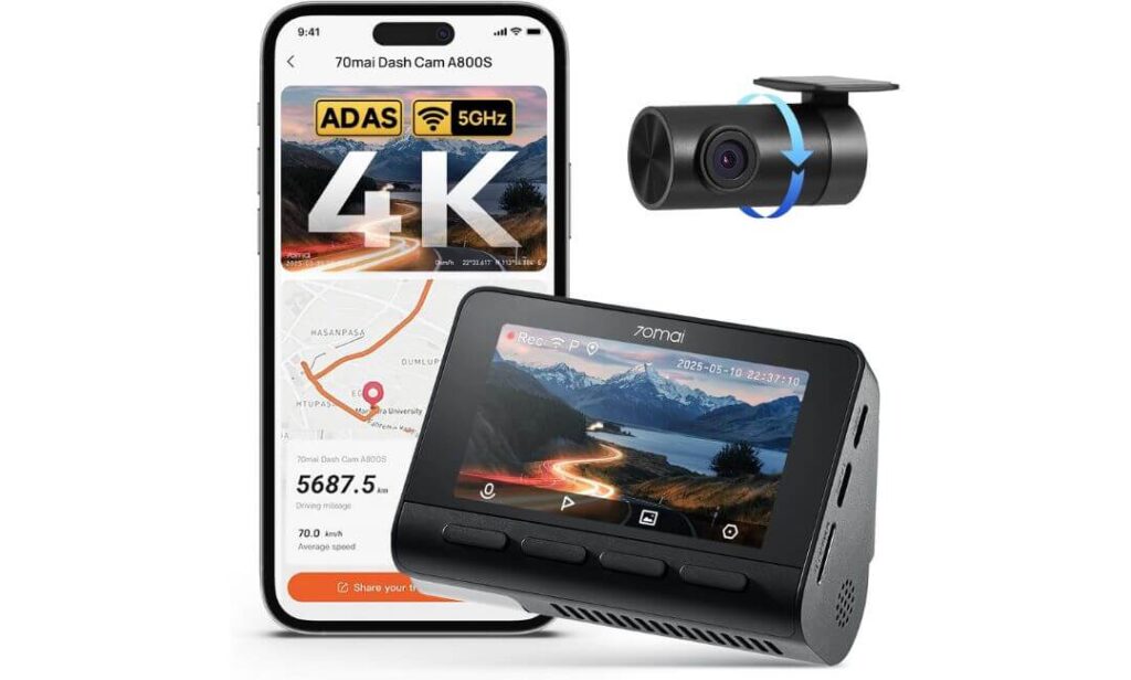best dash cam for nissan frontier