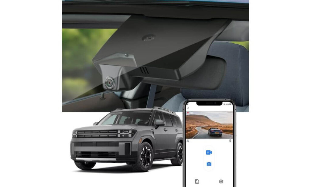 best dash cam for hyundai santa fe
