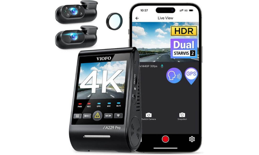 best dash cam for nissan frontier