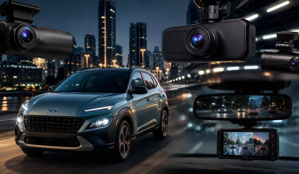 best dash cam for hyundai kona