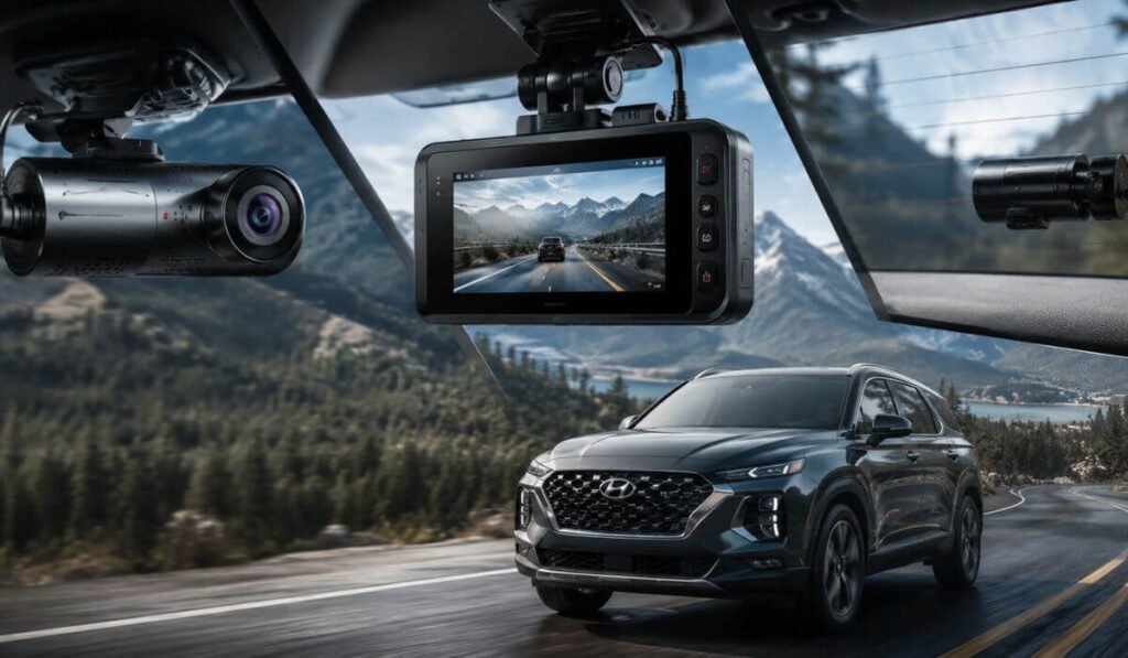best dash cam for hyundai santa fe