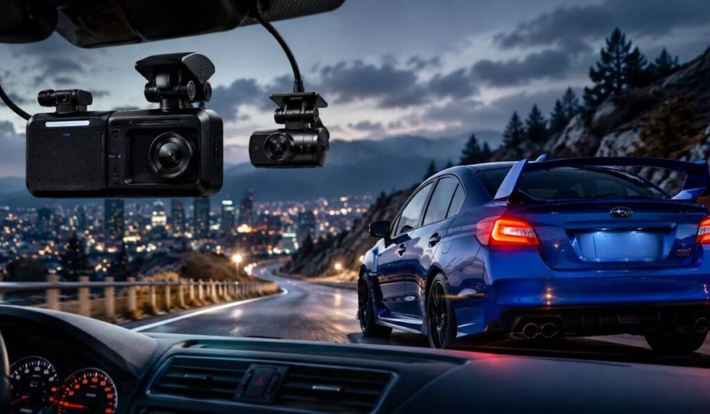 best dash cam for subaru wrx
