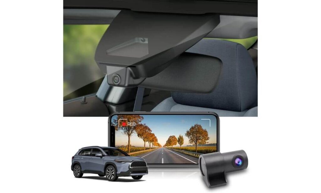 best dash cam for toyota corolla cross