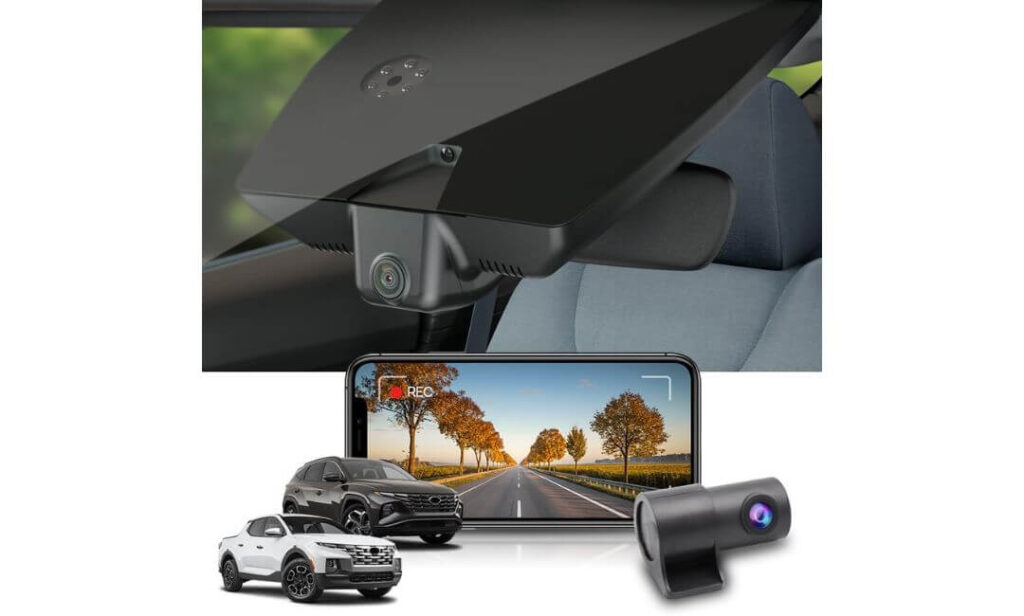 best dash cam for hyundai santa cruz