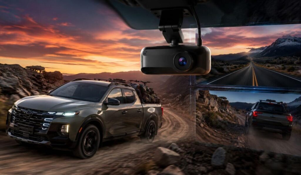 best dash cam for hyundai santa cruz