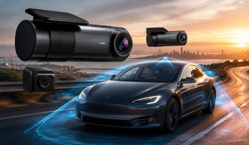 best dash cam for tesla model 3