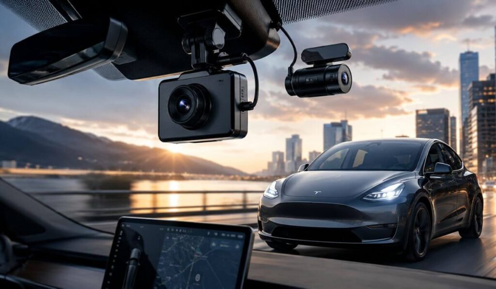best dash cam for tesla model y