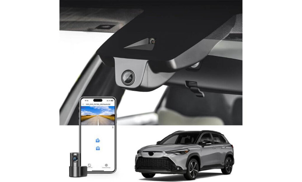 best dash cam for toyota corolla cross