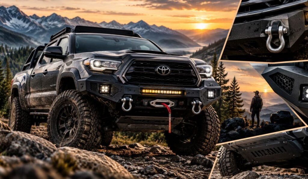 best toyota tacoma winch bumper
