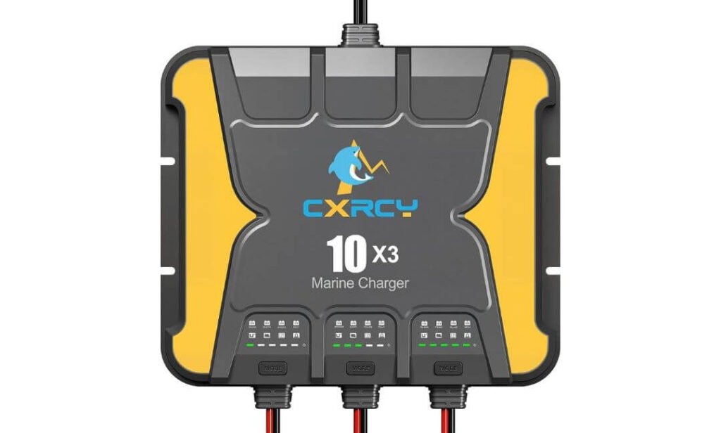 best 3 bank marine battery charger