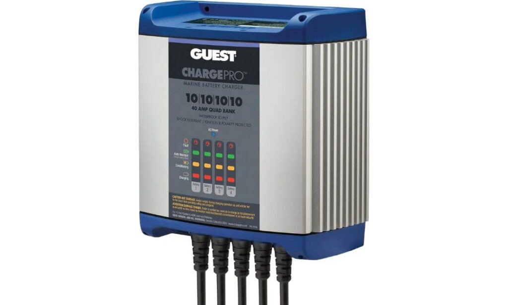 best 4 bank marine battery charger