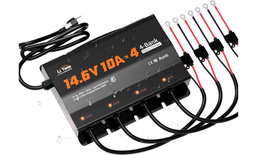 best 4 bank battery charger