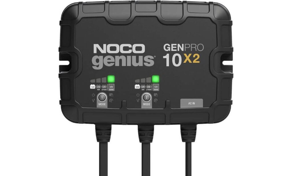 best 2 bank battery charger