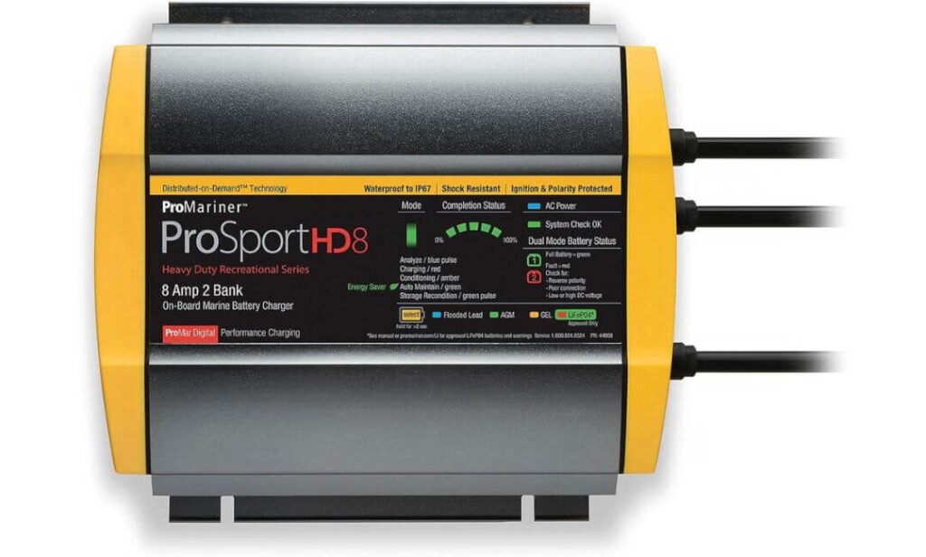 best 2 bank battery charger
