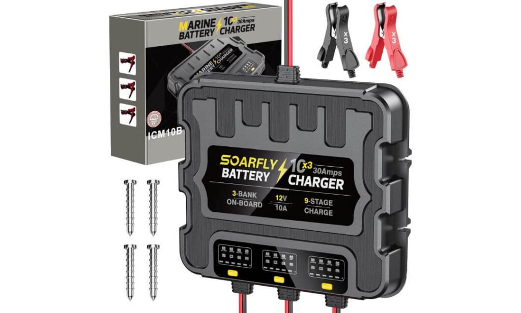 best 3 bank battery charger