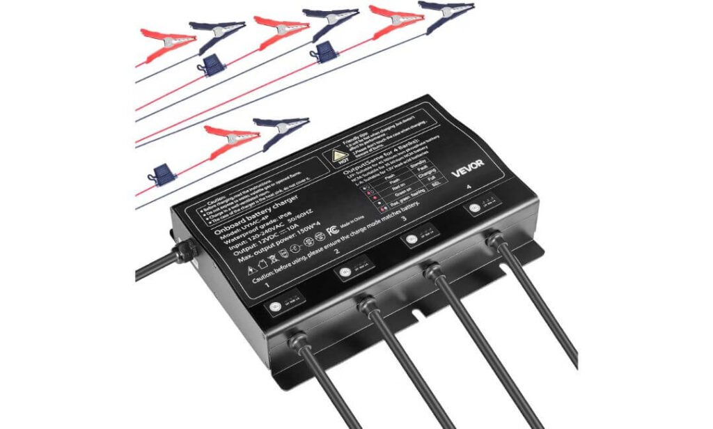 best 4 bank marine battery charger