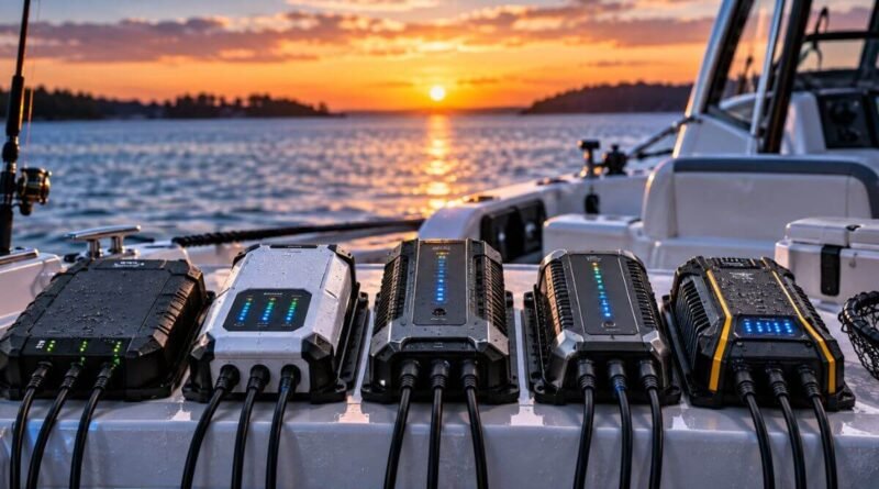 best 3 bank marine battery charger