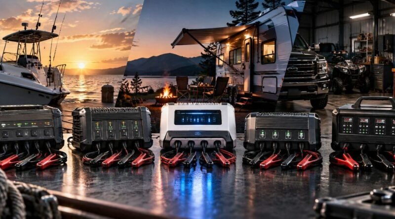 best 4 bank battery charger