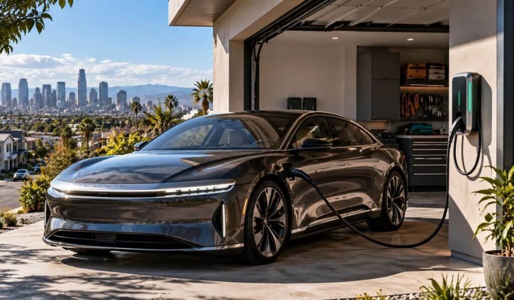 best ev charger for lucid air