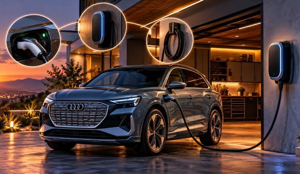 best home charger for audi q4 e tron