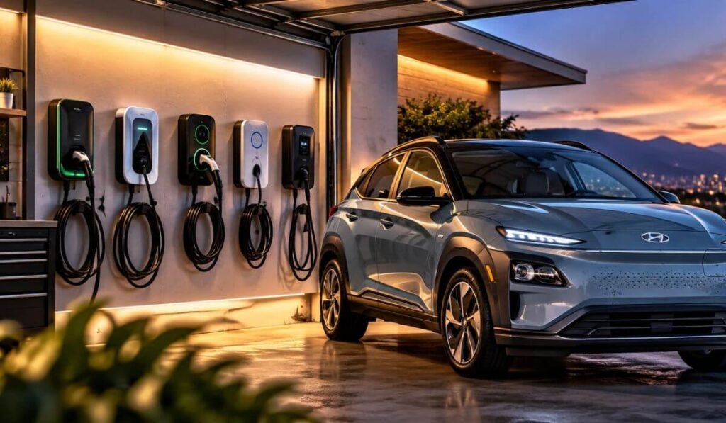 best level 2 charger for hyundai kona ev