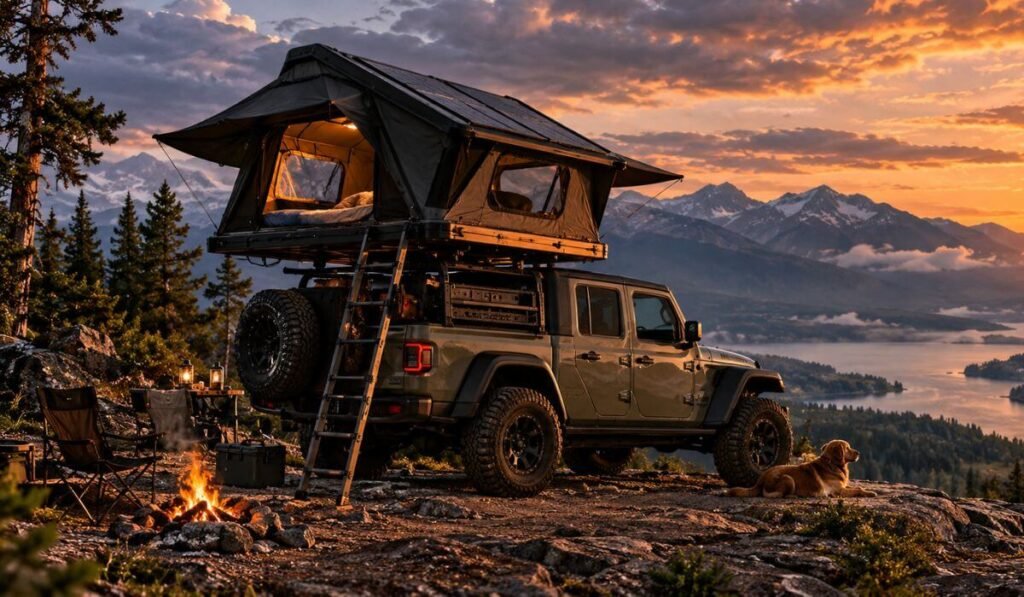 best roof top tent for jeep gladiator