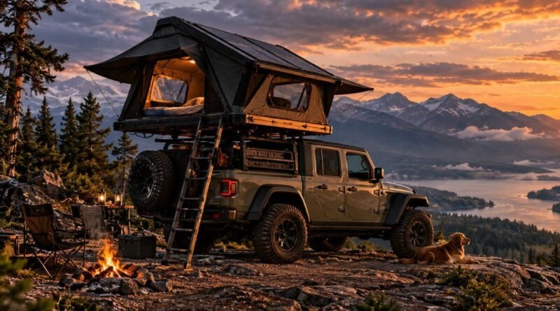 best roof top tent for jeep gladiator
