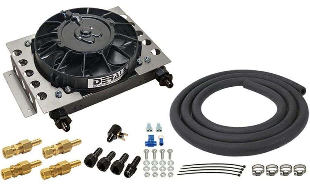 best transmission cooler for towing