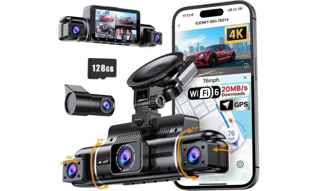 best 4 channel dash cam