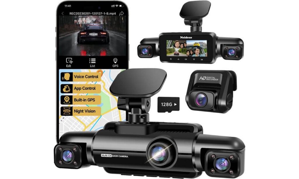 best 4 channel dash cam