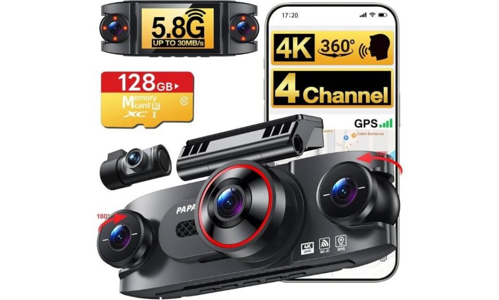 best 4 channel dash cam