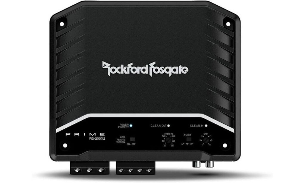 best 2 channel car amplifier