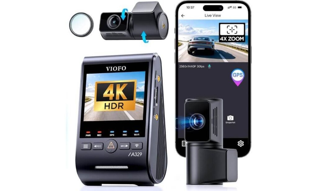 best 3 channel 4k dash cam
