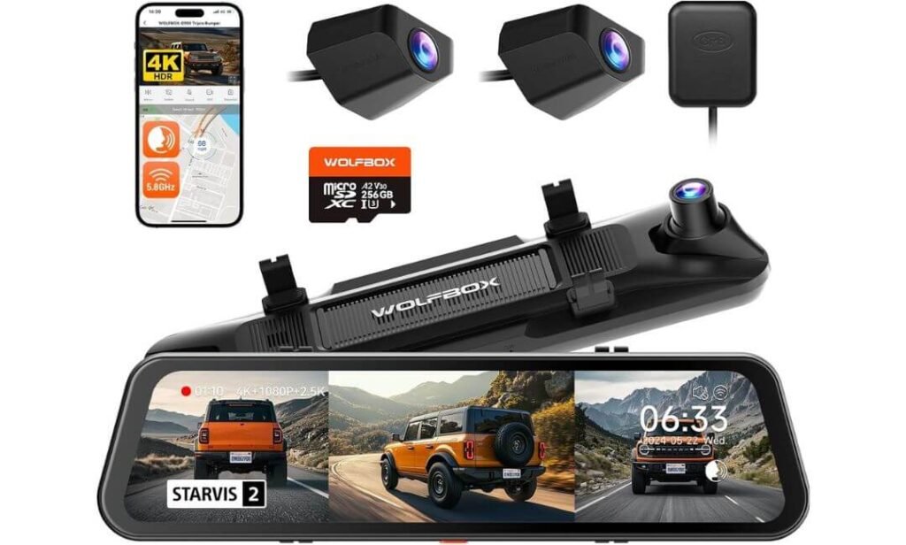 best 3 channel 4k dash cam