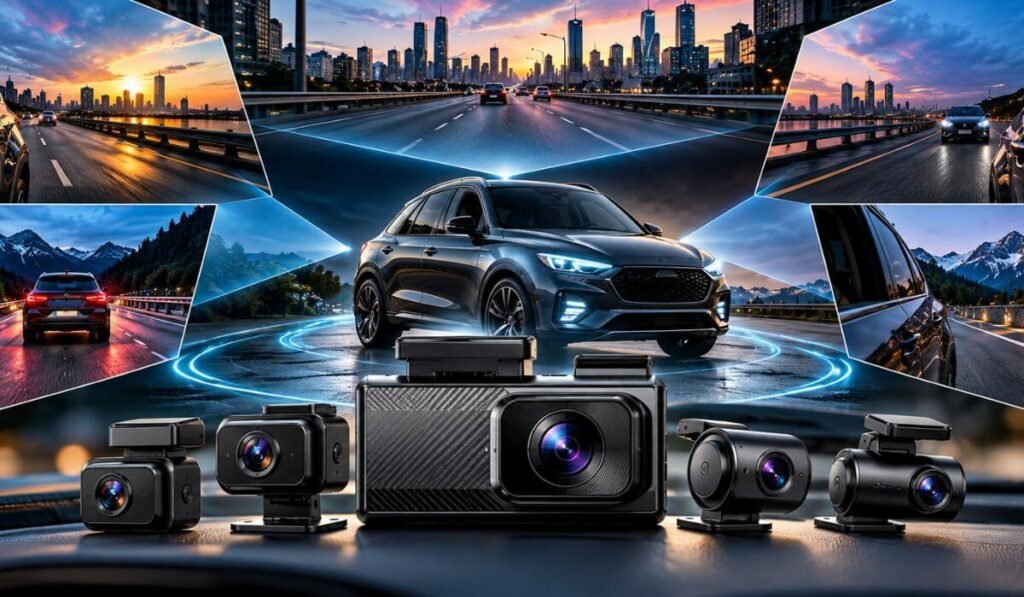 best 4 channel dash cam