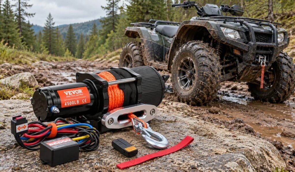 best 4500 lb atv winch